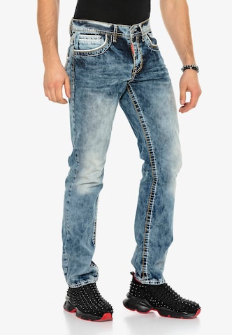 CIPO & BAXX Regular Jeans 'Titan' in Blau