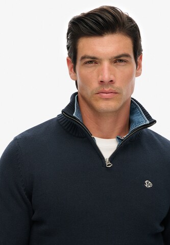 Superdry Trui in Blauw