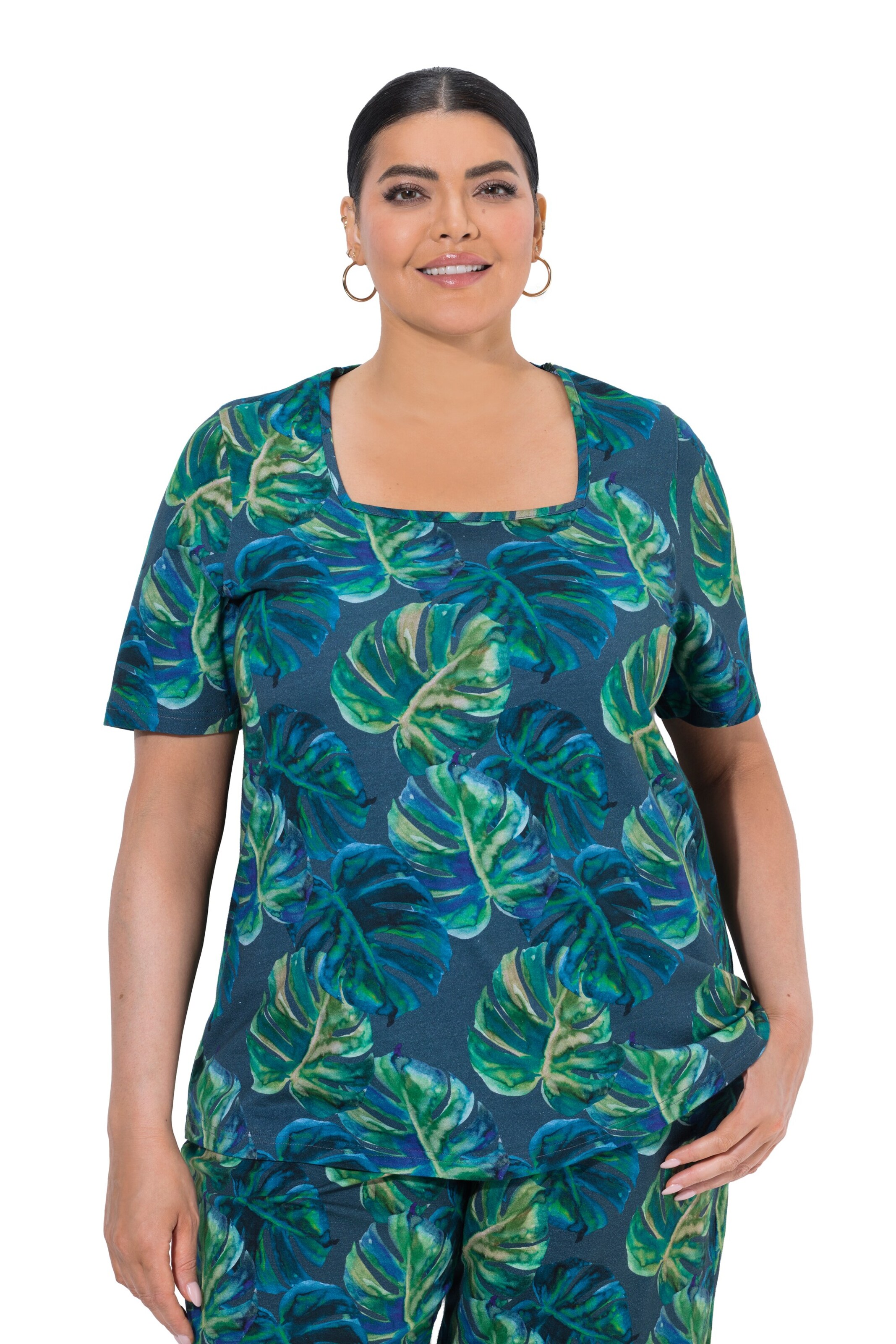 Ulla Popken Shirt in Blue: front