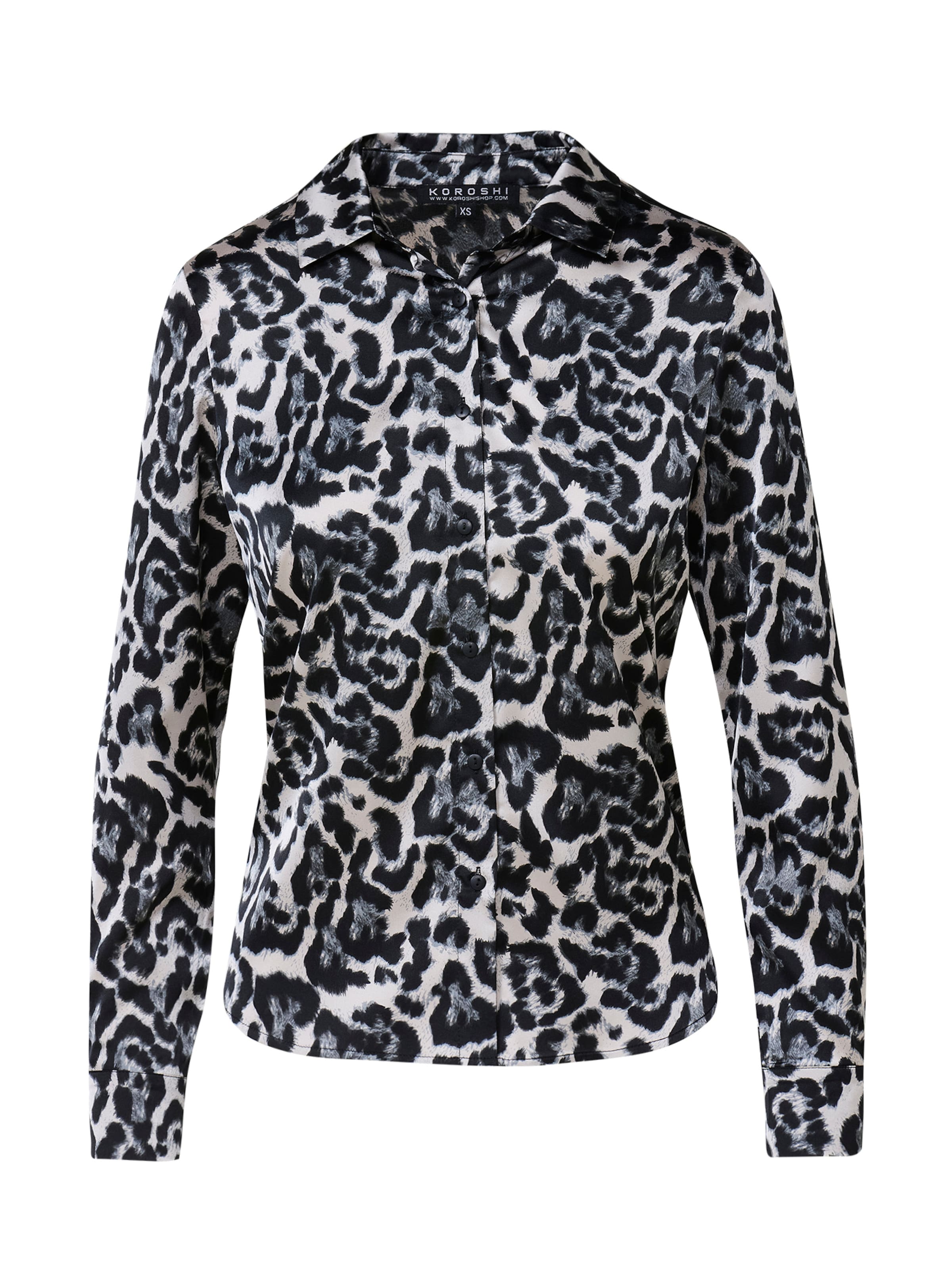 KOROSHI Blúzka - čierna / biela, Produkt