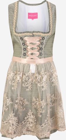 Krüger Madl Dirndl in Green: front