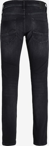 JACK & JONES Slimfit Jeans 'Glenn Fox' in Zwart