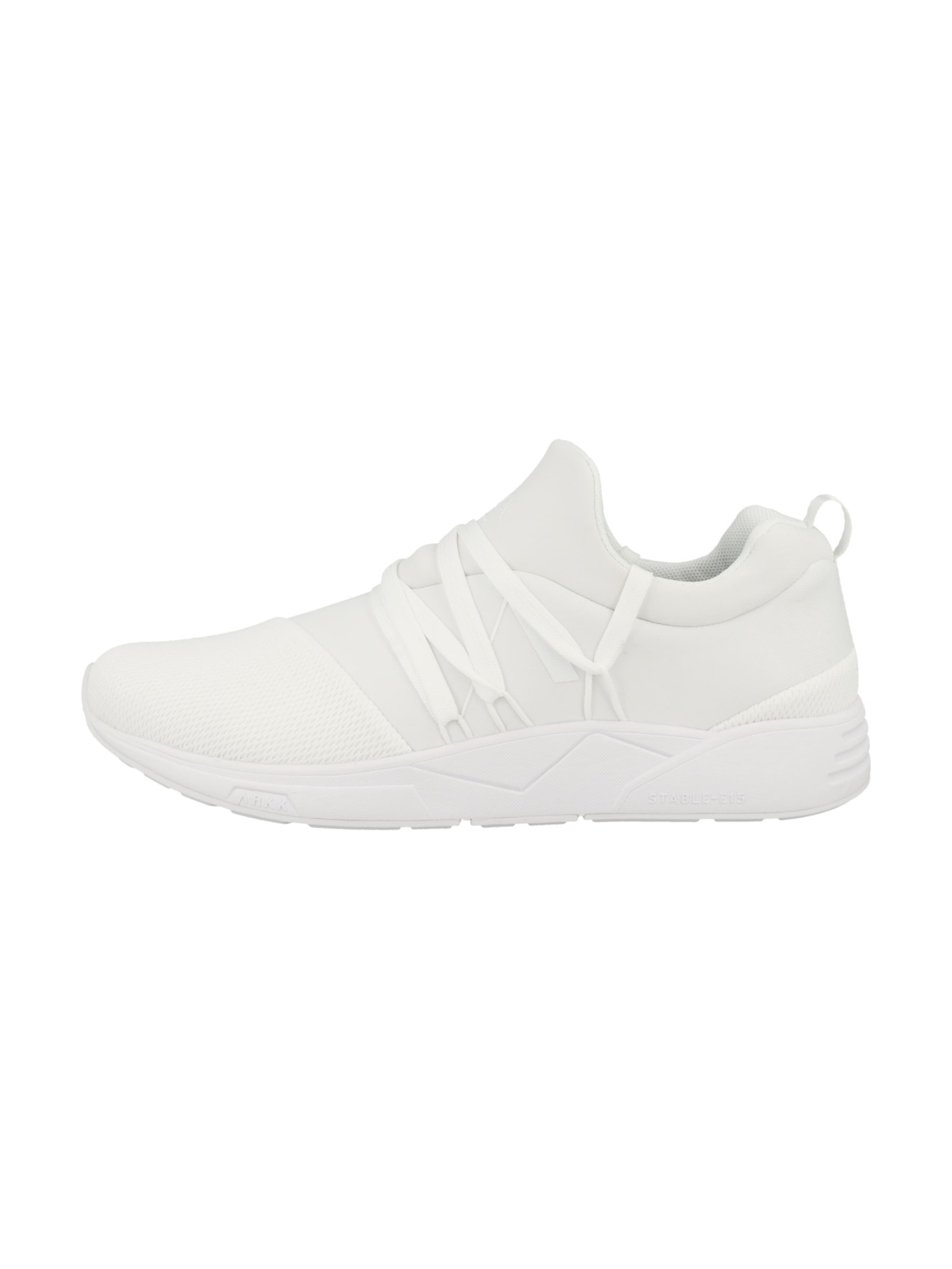 ARKK Copenhagen Platform trainers 'Raven' in White