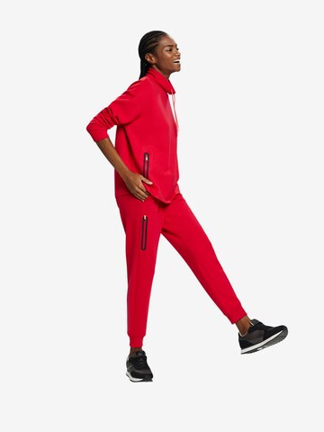 ESPRIT Athletic Sweatshirt in Red