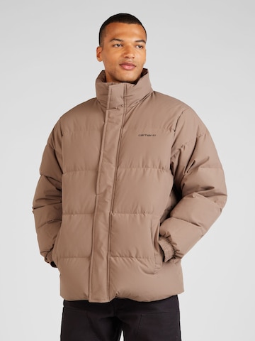 Carhartt WIP Winter jacket 'Danville' in Brown: front