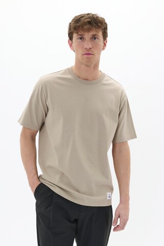 T-Shirt 'Hanson SS 73' Matinique en beige : devant