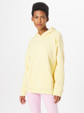 ADIDAS SPORTSWEAR Sportsweatshirt i gul: forside