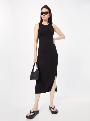 ARMANI EXCHANGE Letní šaty 'VESTITO' – černá