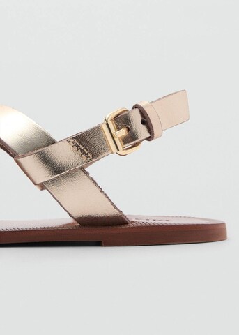 MANGO KIDS Sandale 'Ariel' in Gold