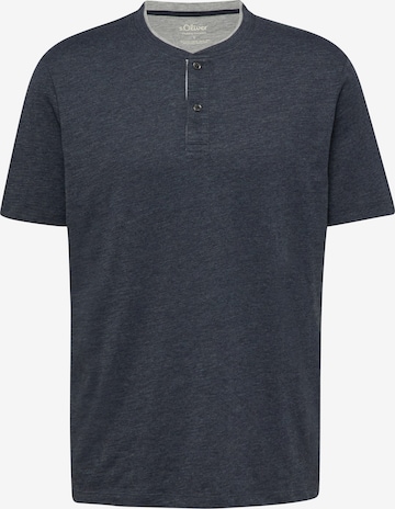 T-Shirt s.Oliver en bleu : devant