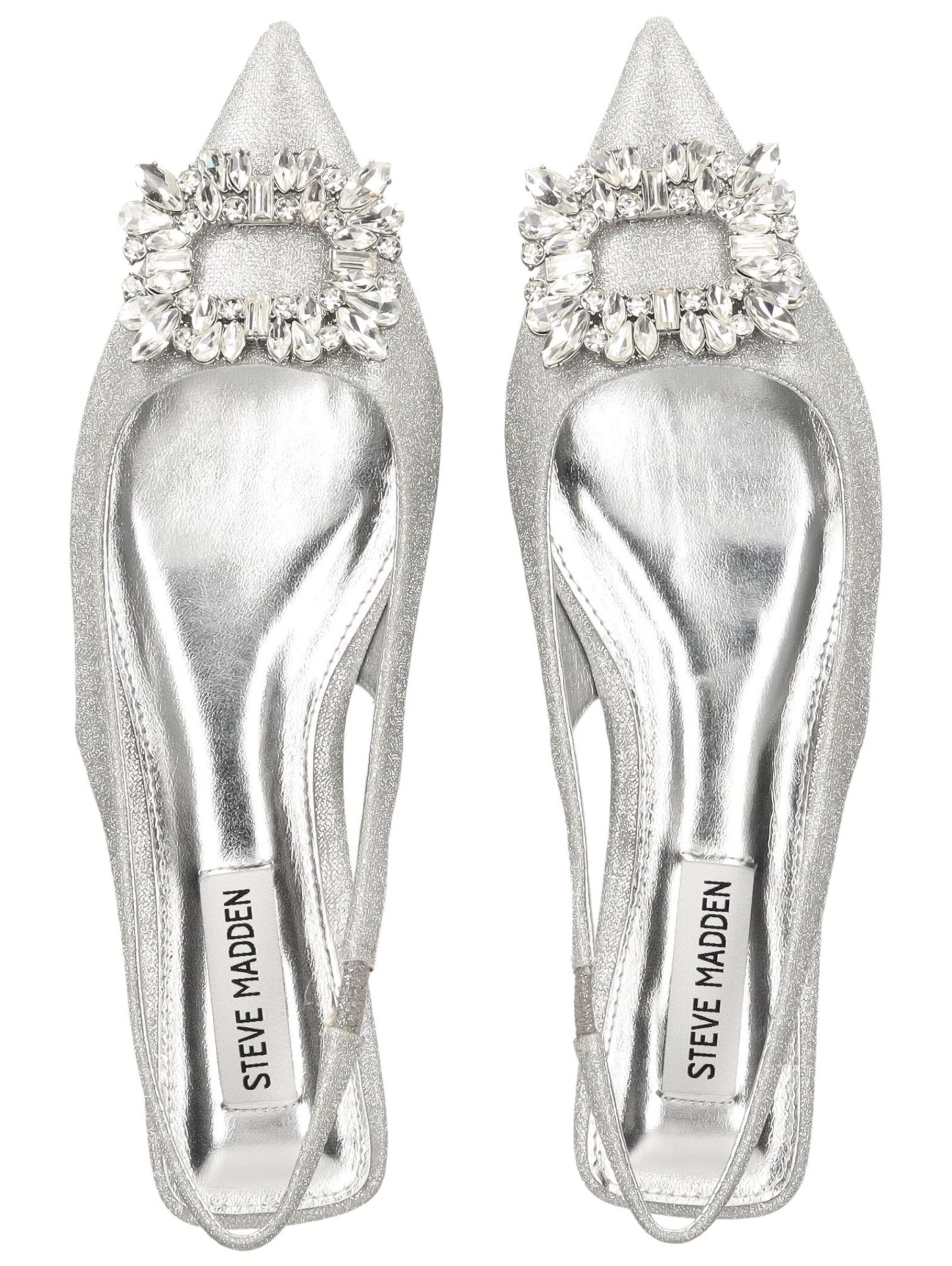 STEVE MADDEN Ballerina in Silber