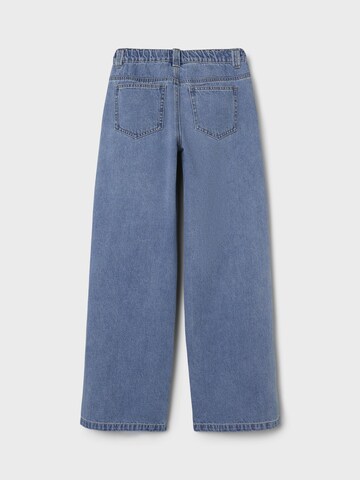 NAME IT Wide leg Jeans in Blauw