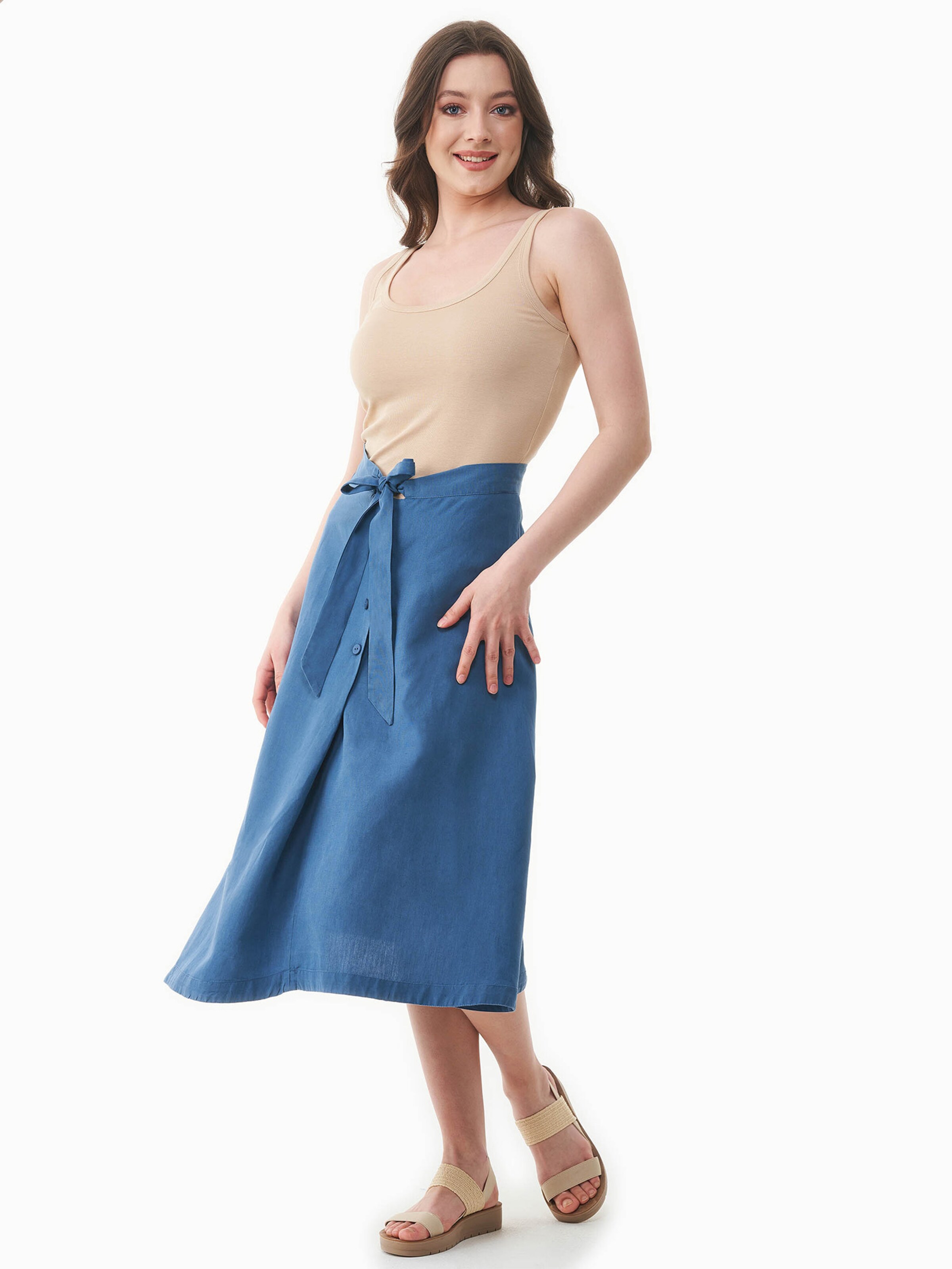 Organication Skirt in Blue
