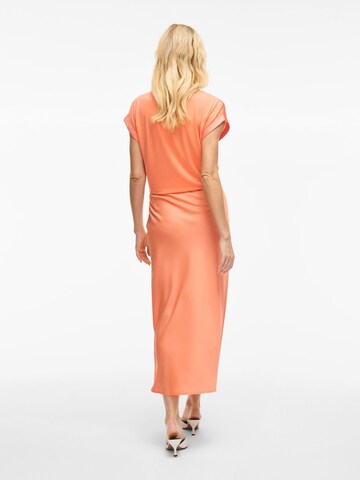 VILA - Falda 'VIEllette' en naranja