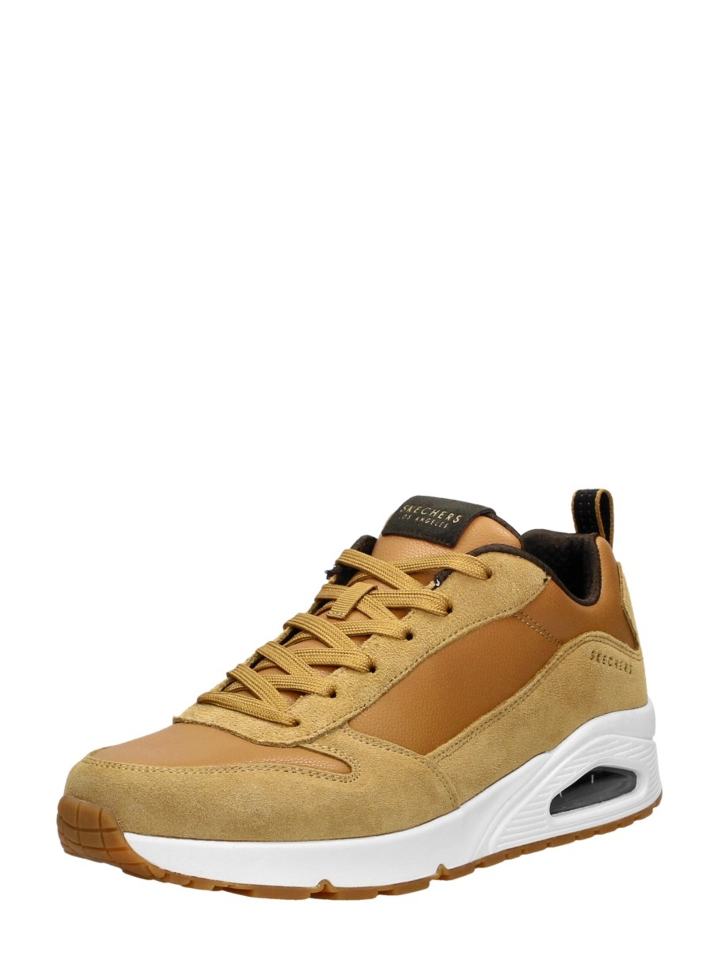 SKECHERS Sneakers laag 'Uno - Stacre' in Bruin