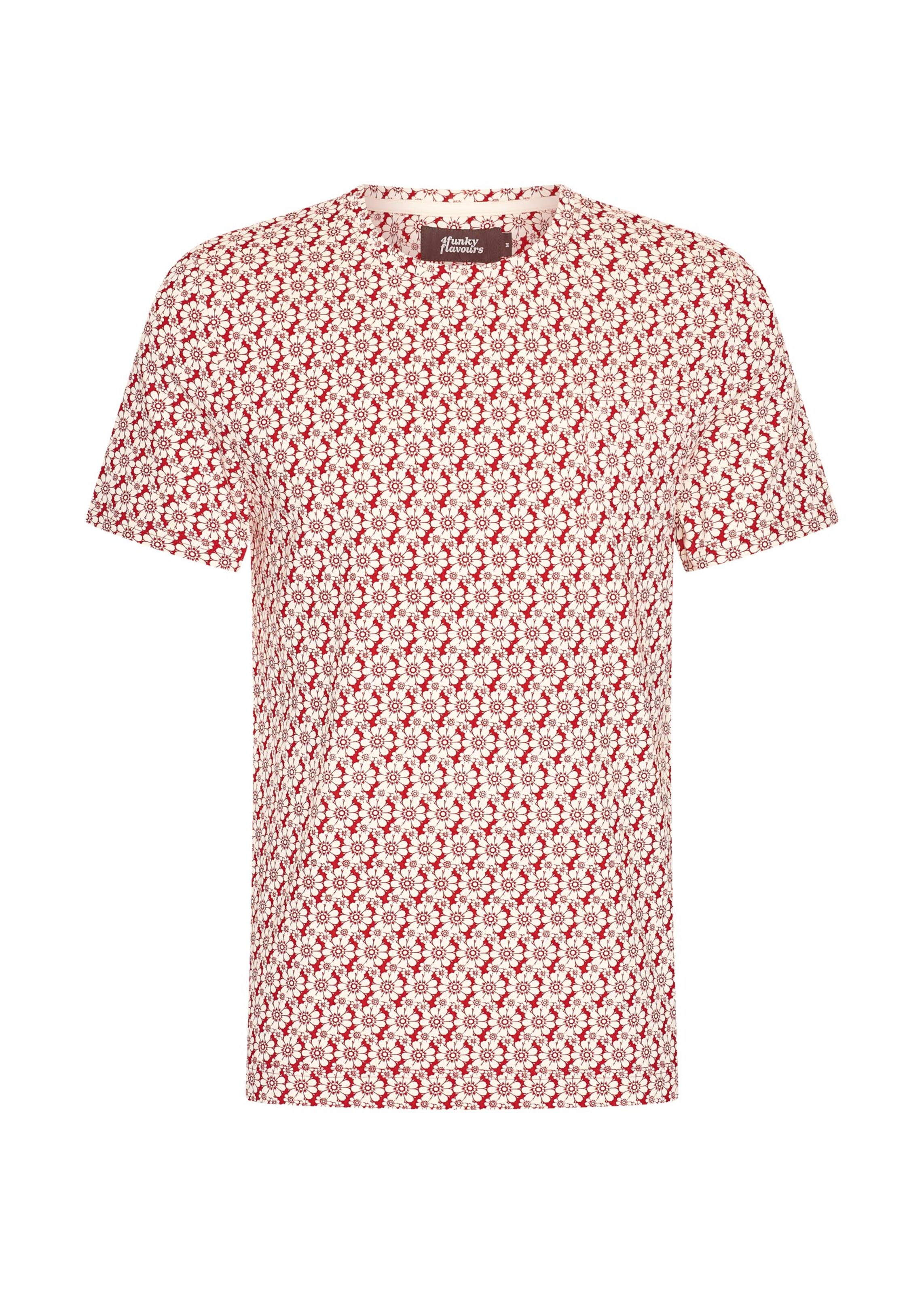 4funkyflavours Shirt 'Poeira Cosmica' in White: front