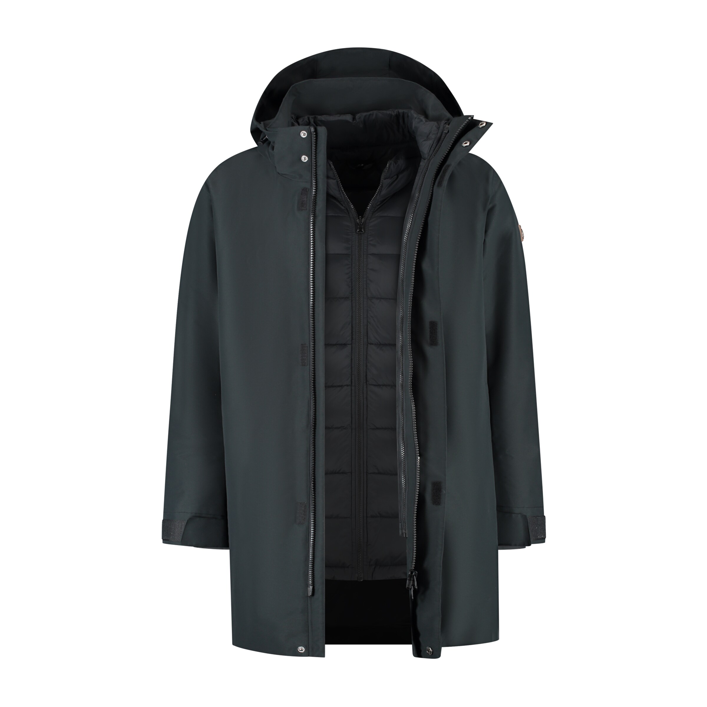 Travelin Outdoorjas 'Hoyt' in Zwart