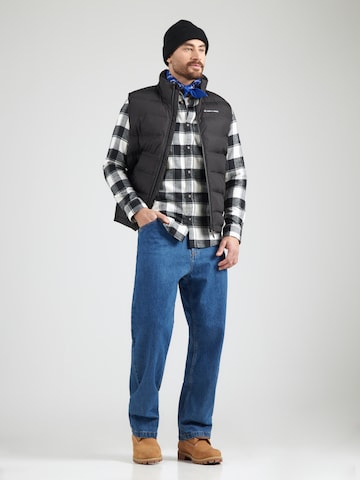 Gilet 'JJALPES' JACK & JONES en noir