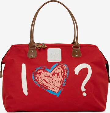 BagMori Shopper in Red: front