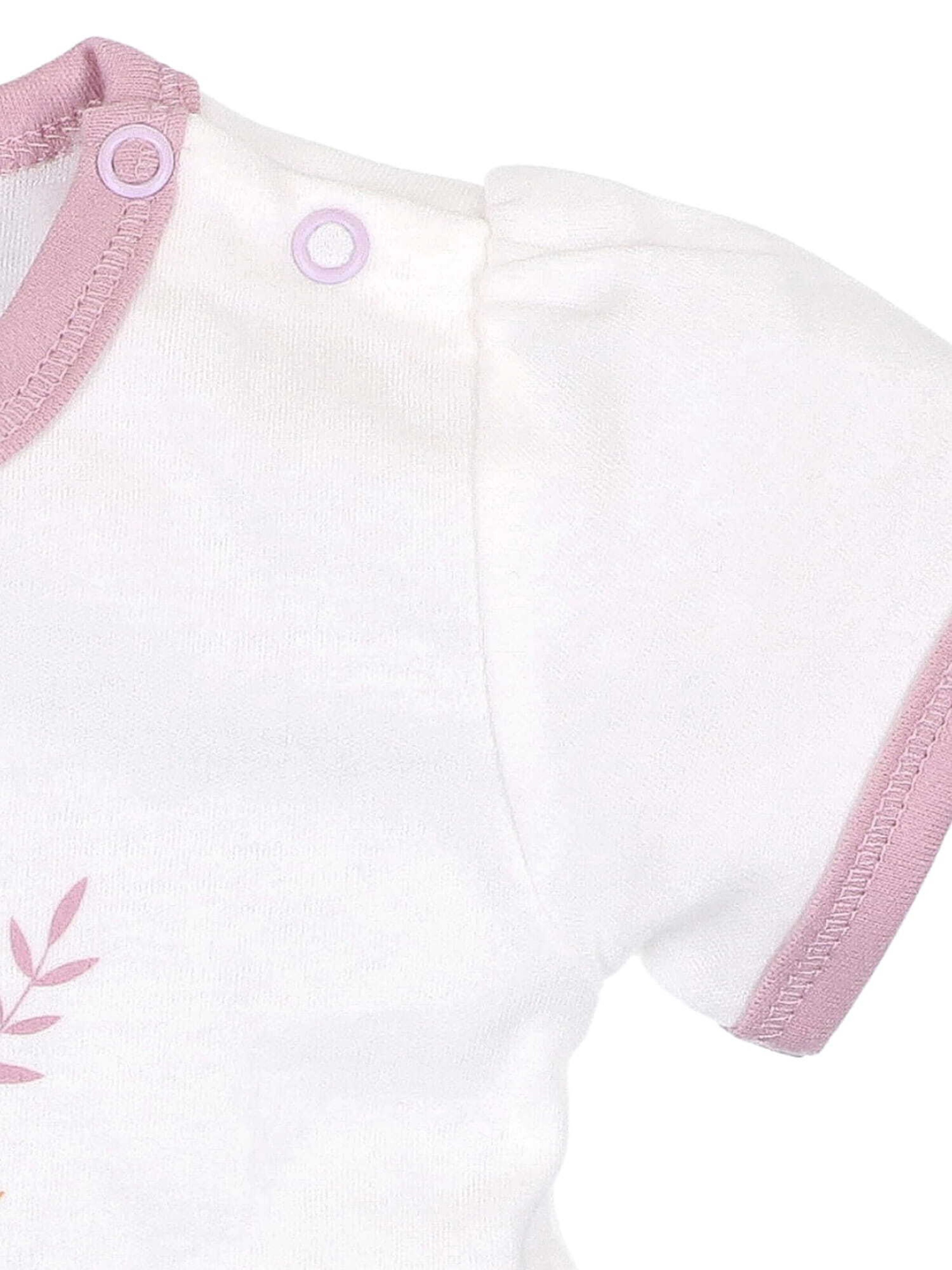 T-Shirt 'Faultier' NINI en blanc