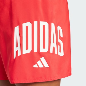 Maillot de bain de sport ADIDAS SPORTSWEAR en rouge