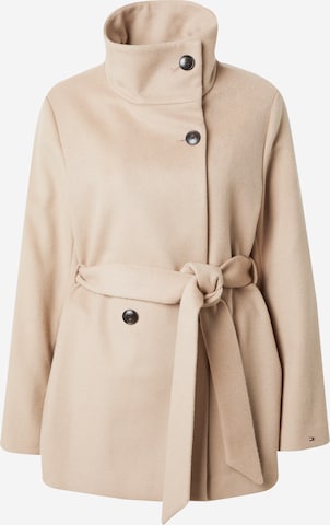 TOMMY HILFIGER Between Seasons Coat in Camel ABOUT YOU