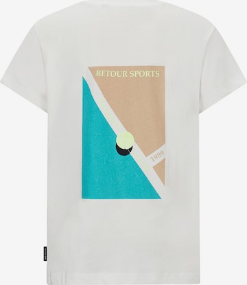 Retour Jeans - Camiseta 'Ves' en blanco