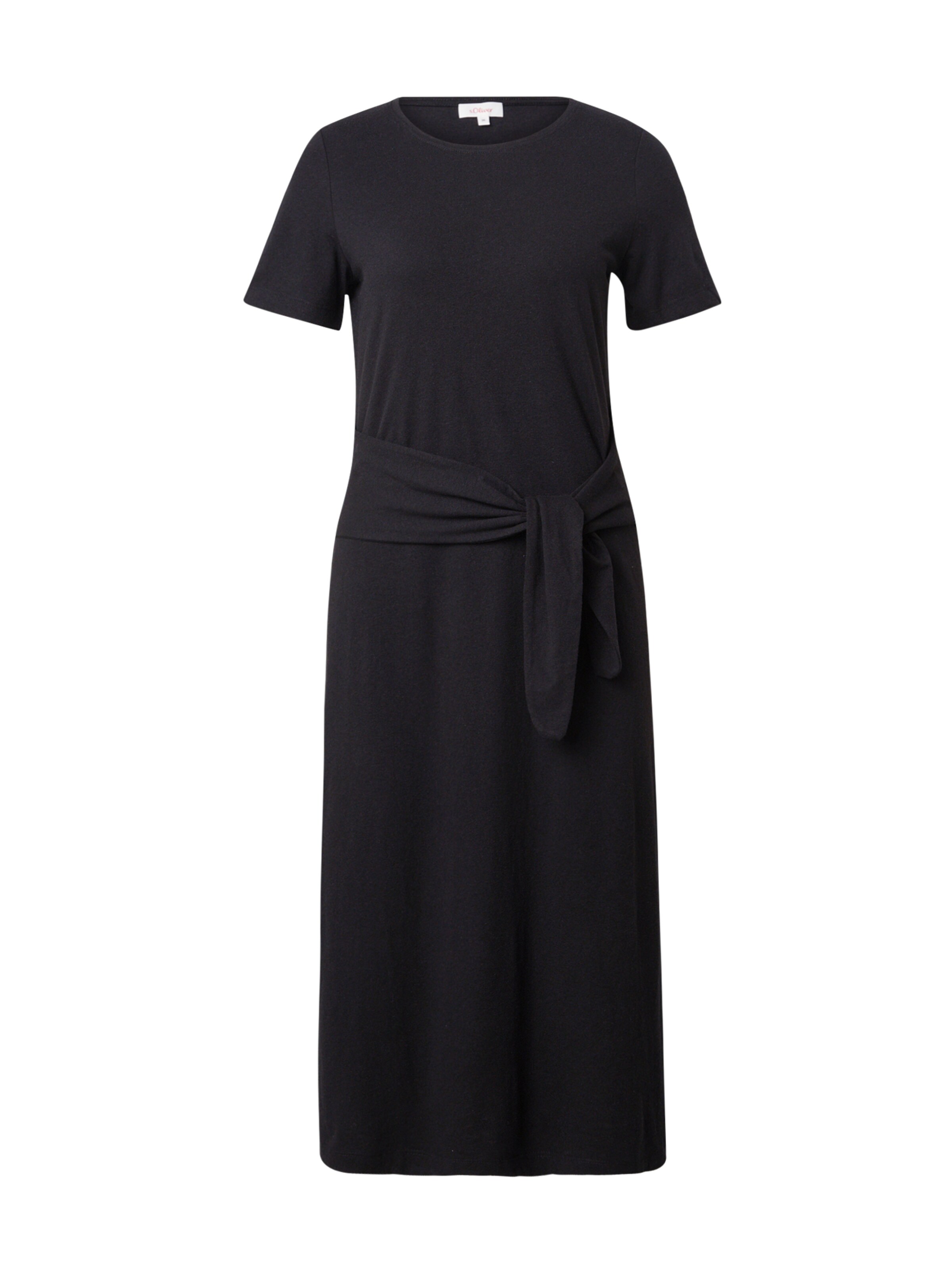 s.Oliver Sukienka w kolorze czarny: przód