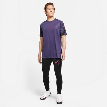 NIKE Slimfit Sportovní kalhoty 'Strike' – černá