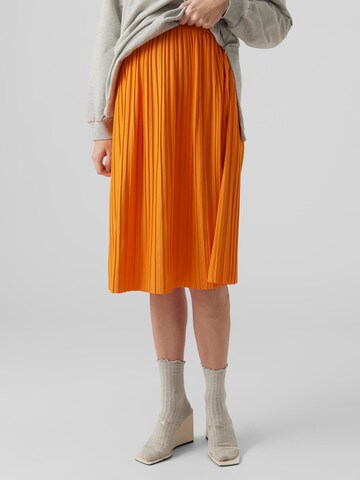 MAMALICIOUS Skirt 'Sasha' in Orange: front