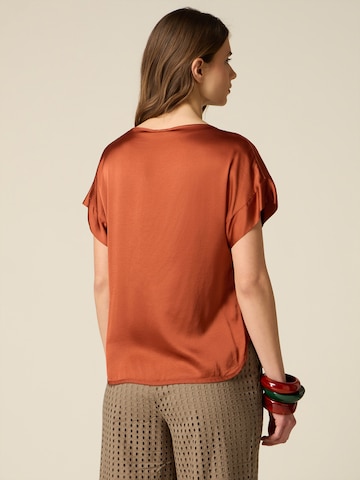 oltre - Blusa en marrón