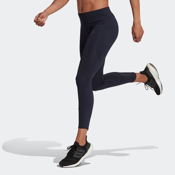 ADIDAS SPORTSWEAR Skinny Workout Pants 'Fast Impact' in Blue