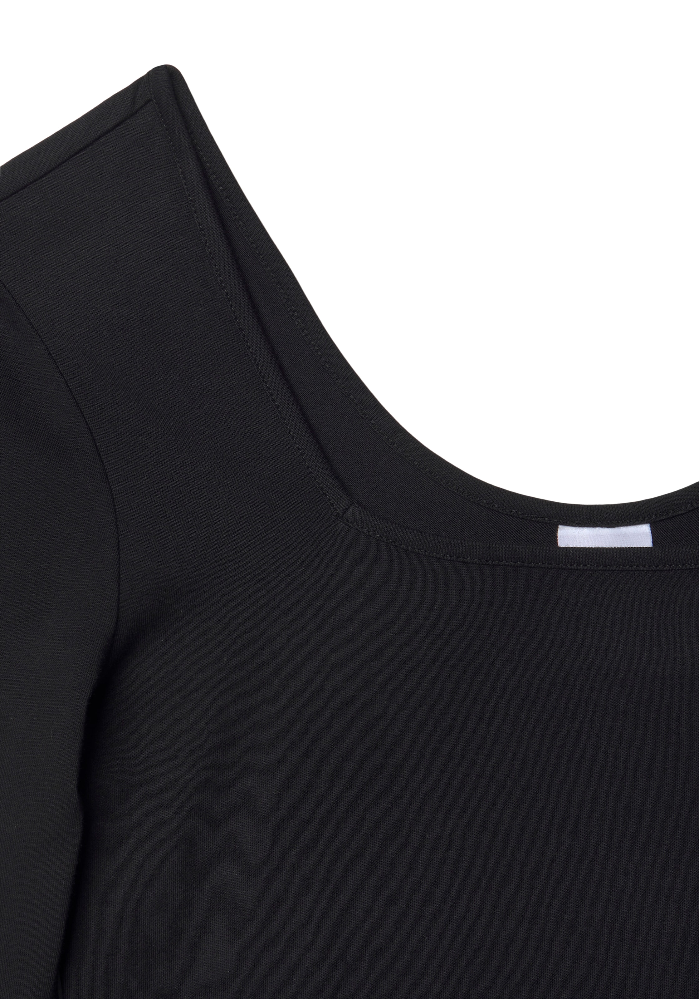 LASCANA Shirts i sort