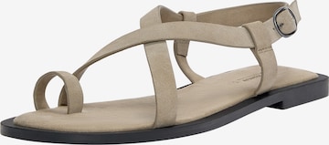 Pull&Bear Varvastossut värissä beige: etupuoli