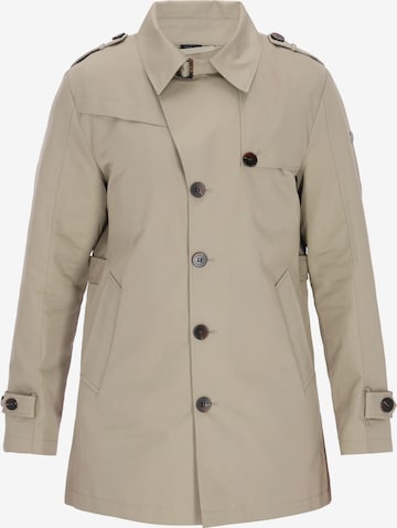 DreiMaster Klassik Between-seasons coat in Green: front