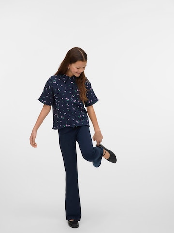 Vero Moda Girl Расклешенный Штаны 'VMLiva' в Синий