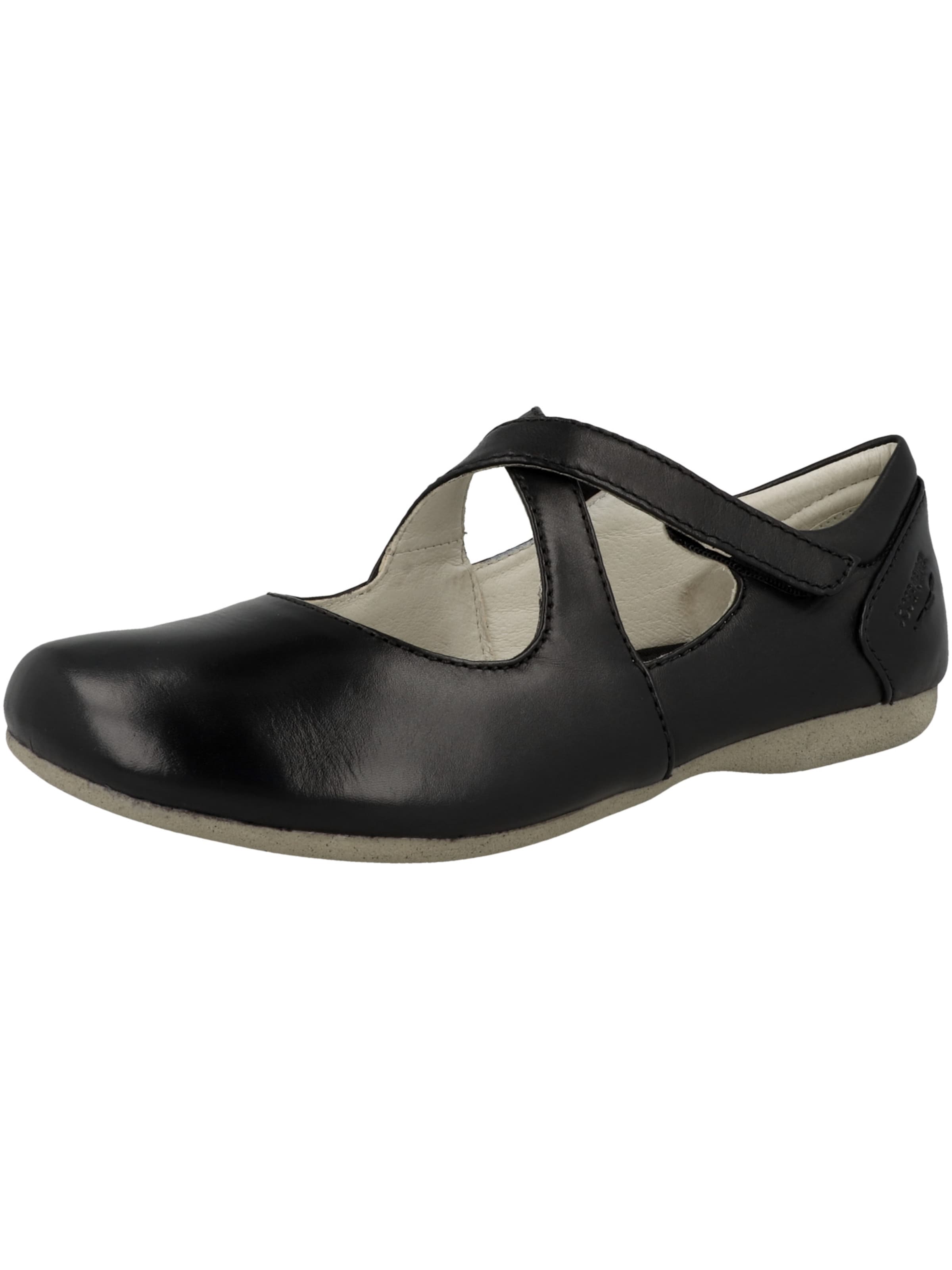 Ballerines à lanières 'Fiona' JOSEF SEIBEL en noir : devant