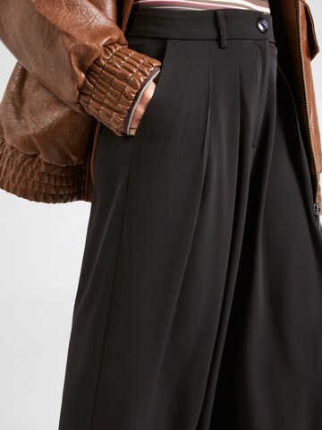 King Louie Wide Leg Hose 'Marnie Fanna' in Schwarz