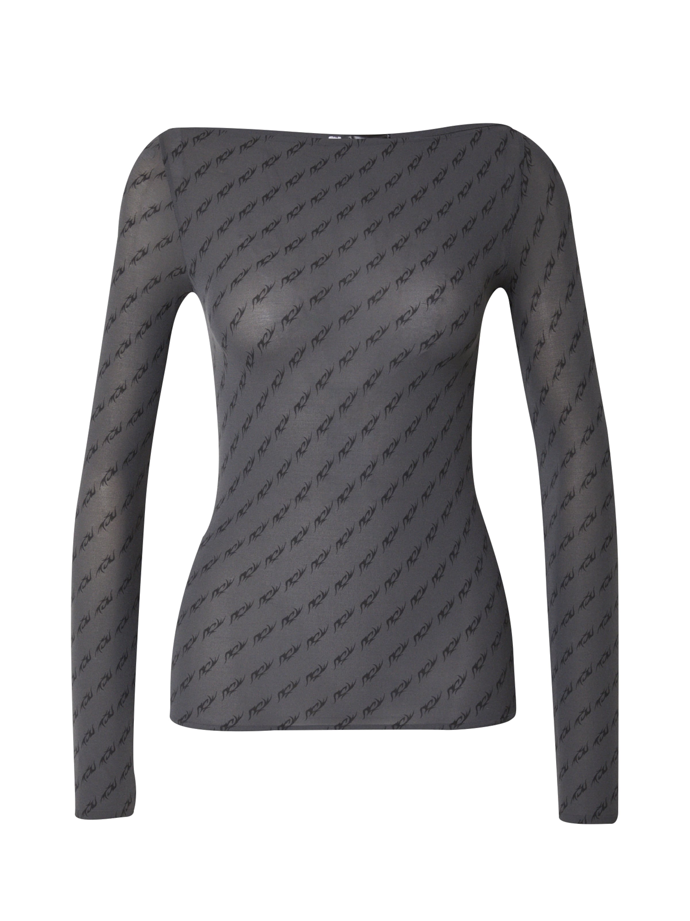 WEEKDAY Tričko - Sivá: predná strana