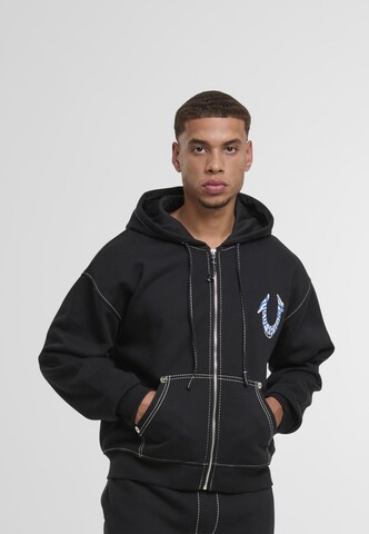 True Religion Sweatjacke in Schwarz