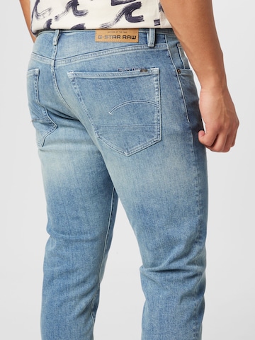 G-Star RAW Slimfit Jeans i blå