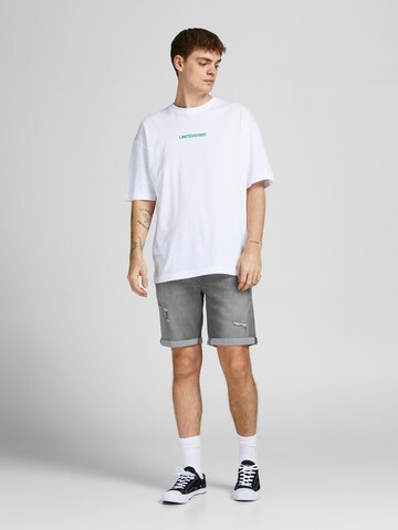 JACK & JONES Regularen Kavbojke 'Rick' | siva barva