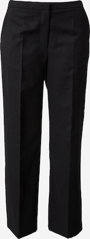 ABOUT YOU x Marie von Behrens Wide leg Pants 'Philine' in Black: front