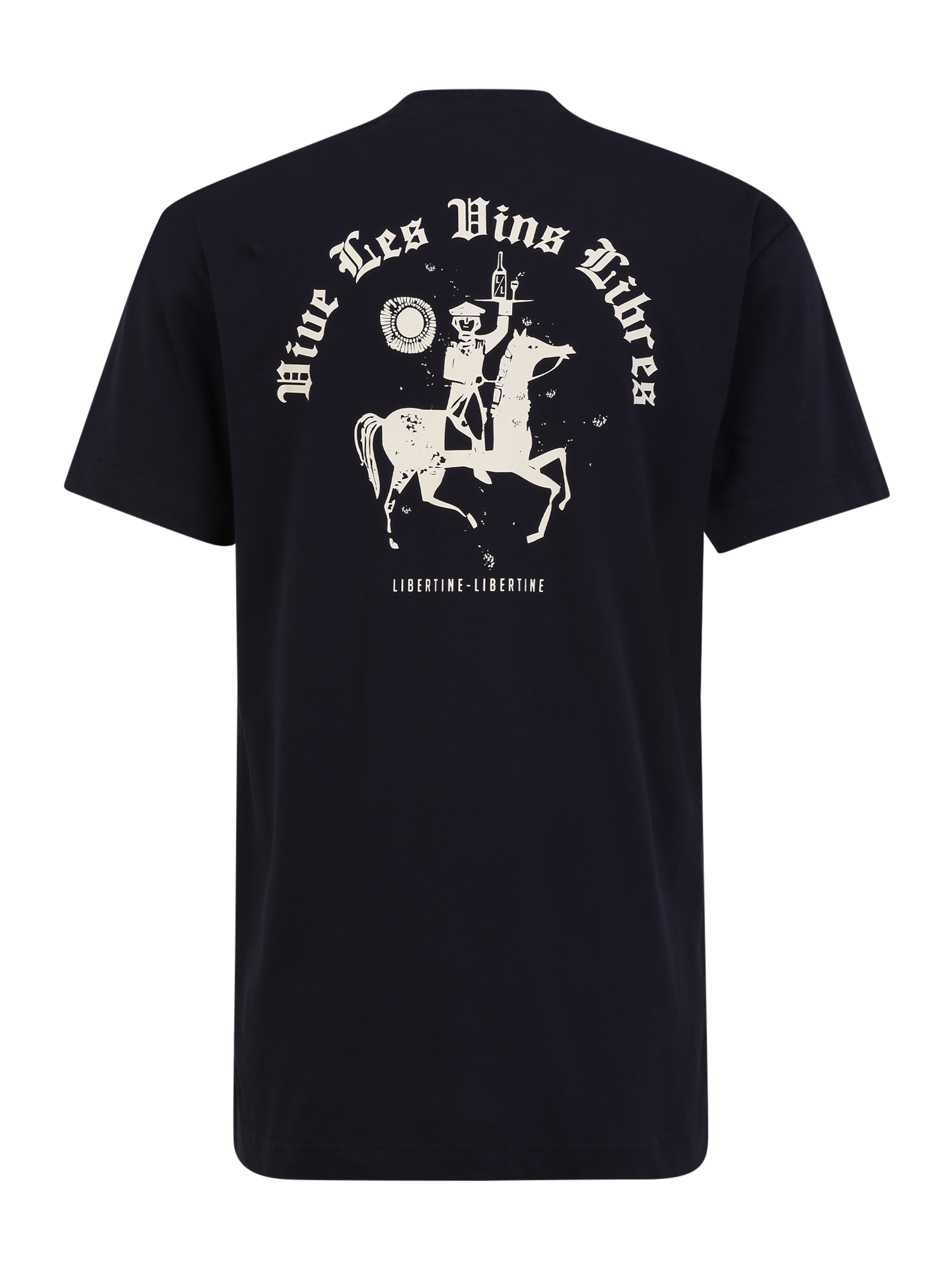 T-Shirt Beat Libre Libertine-Libertine en Noir 