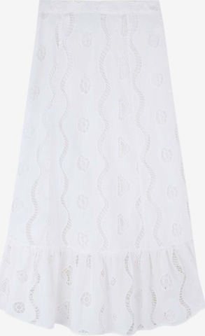 Scalpers Spódnica 'Nat ' w kolorze biały: przód