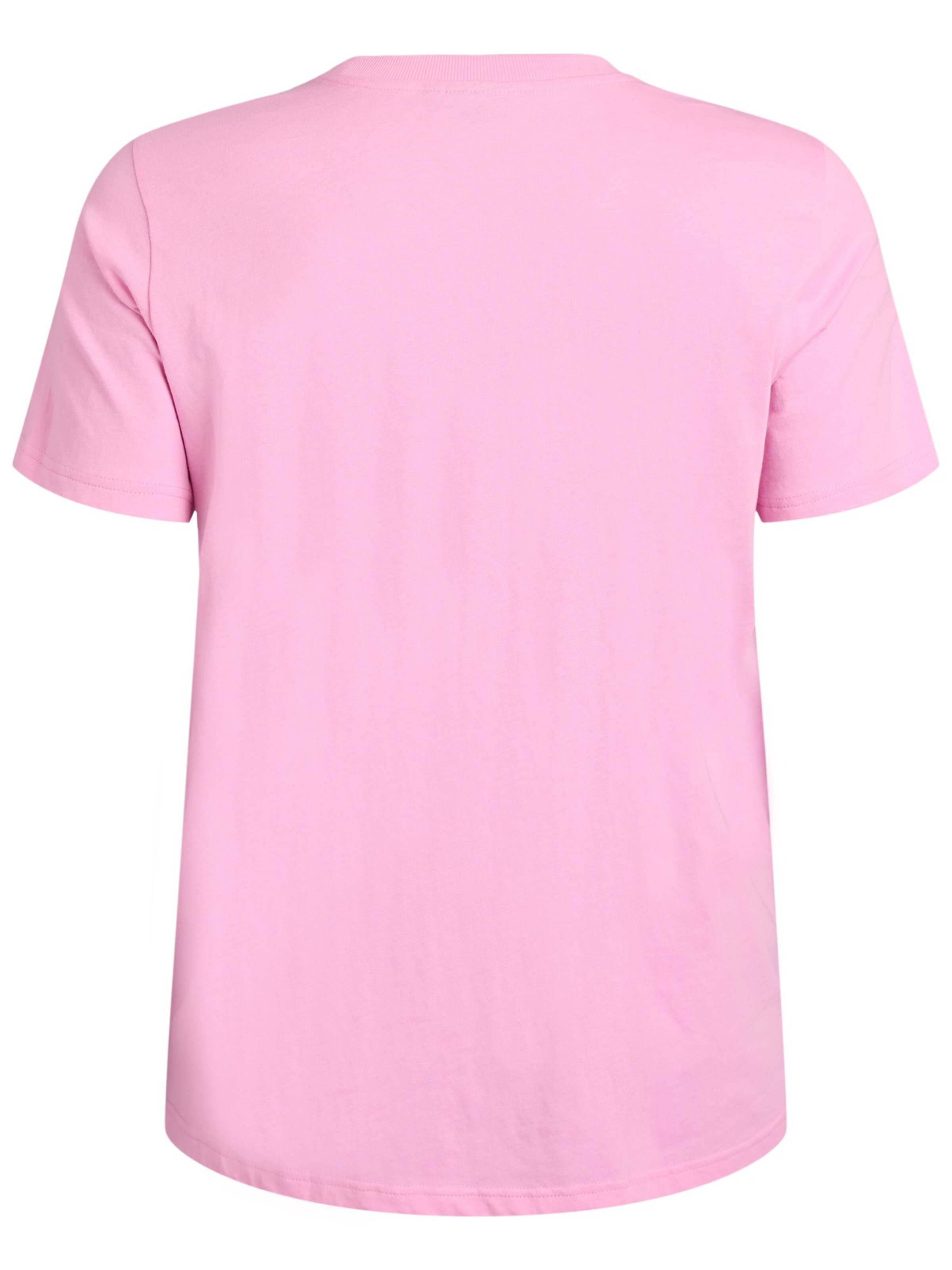Zizzi Koszulka 'Charlin' w kolorze różowy