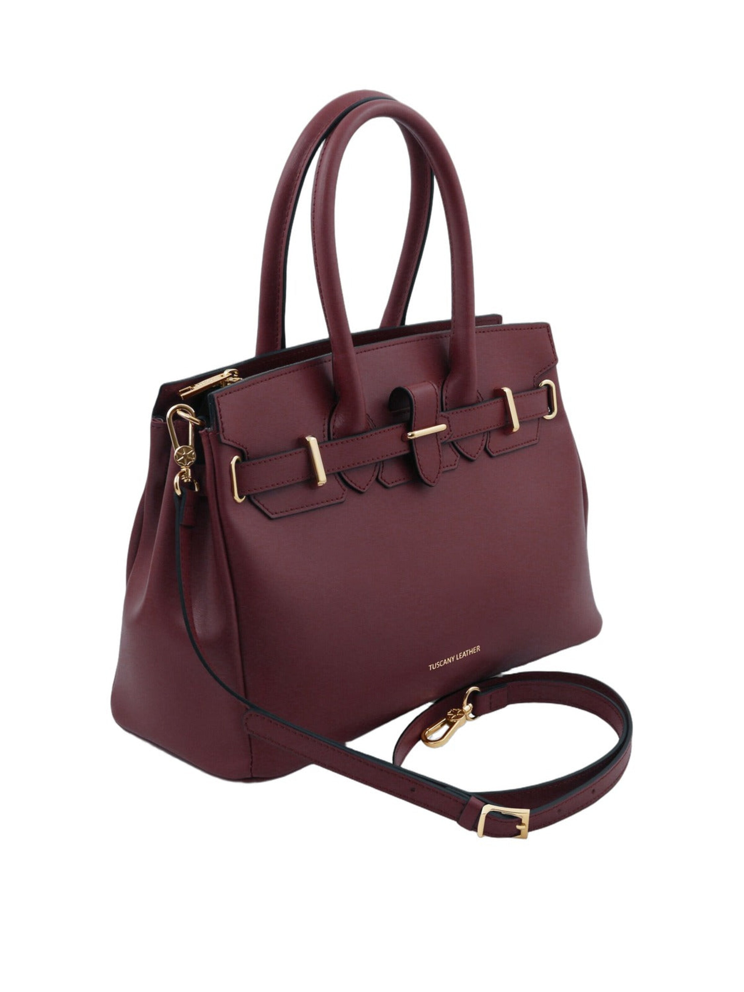 Cabas 'TL Bag' Tuscany Leather en rouge