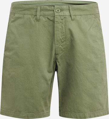 Pantalon chino 'John' Carhartt WIP en vert : devant