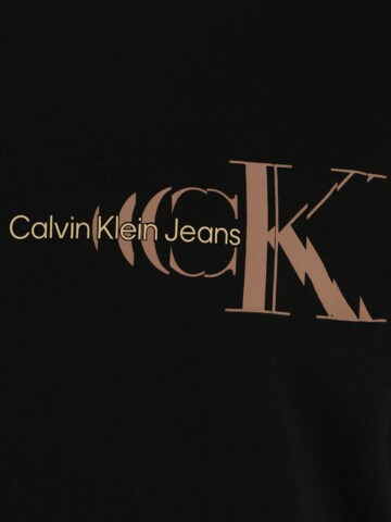 Calvin Klein Jeans Plus Póló - fekete