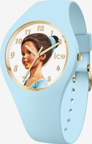 Montre à affichage analogique 'x MARTINE' Ice-Watch en bleu : devant